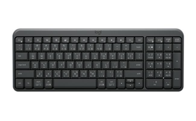 Logitech K250 Compact Bluetooth Wireless Keyboard Graphite